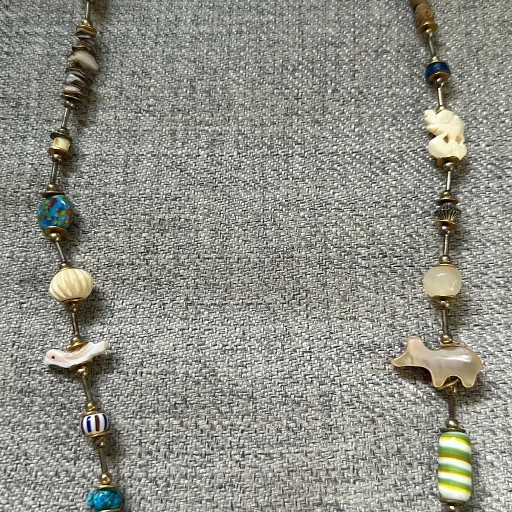 Vintage charm necklace